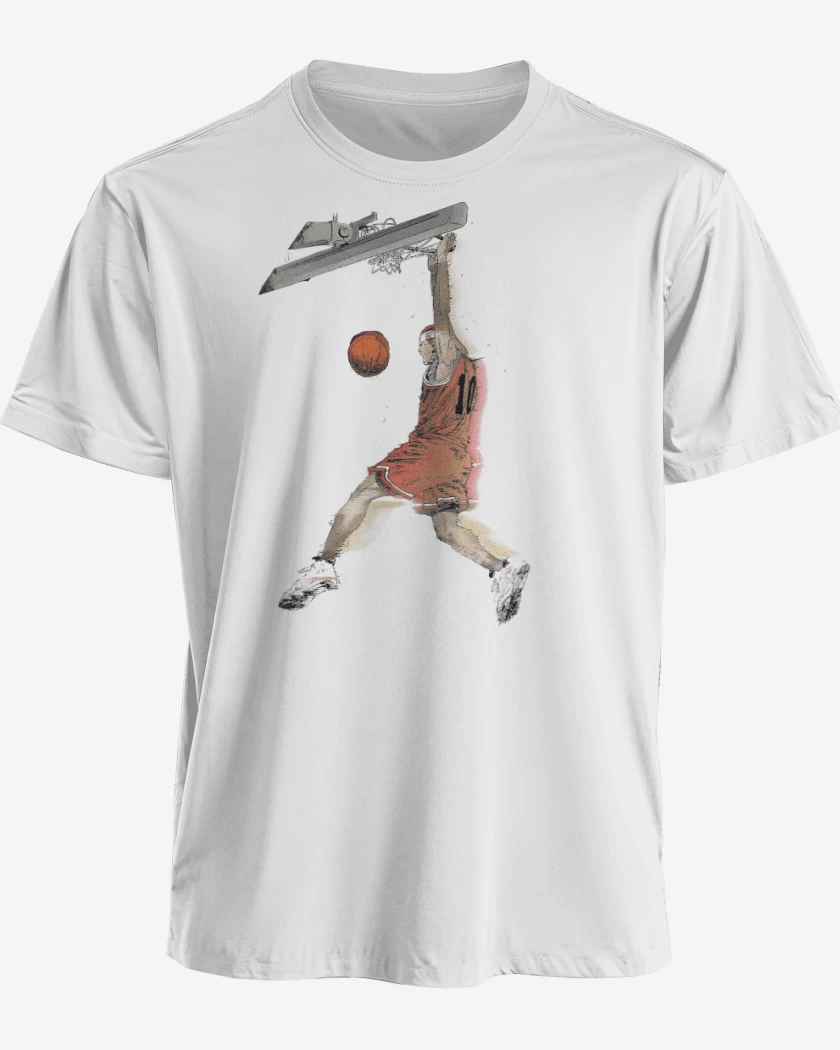 Polera premium Blanco de El Rey del Rebote
