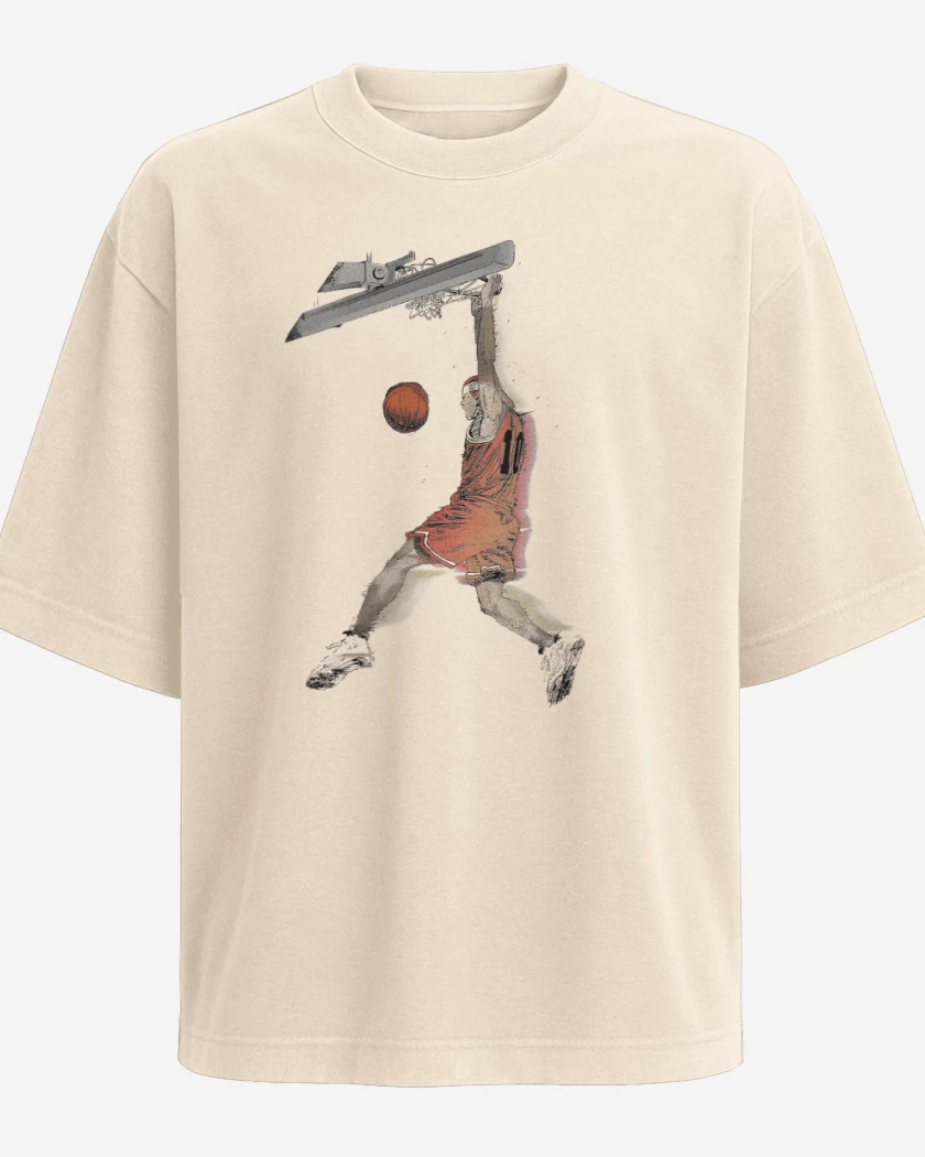 Polera Oversize El Rey del Rebote