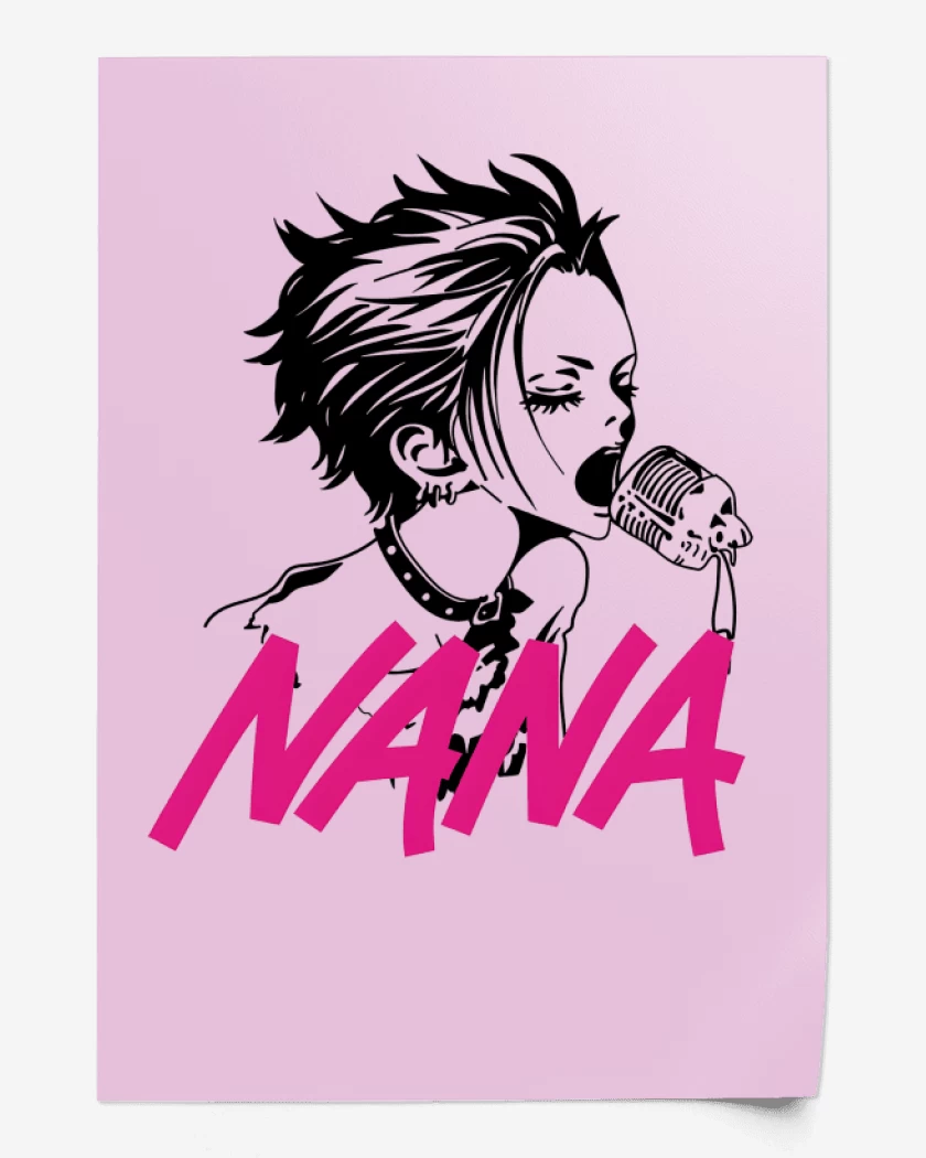 Print Rosa Pastel de Osaki