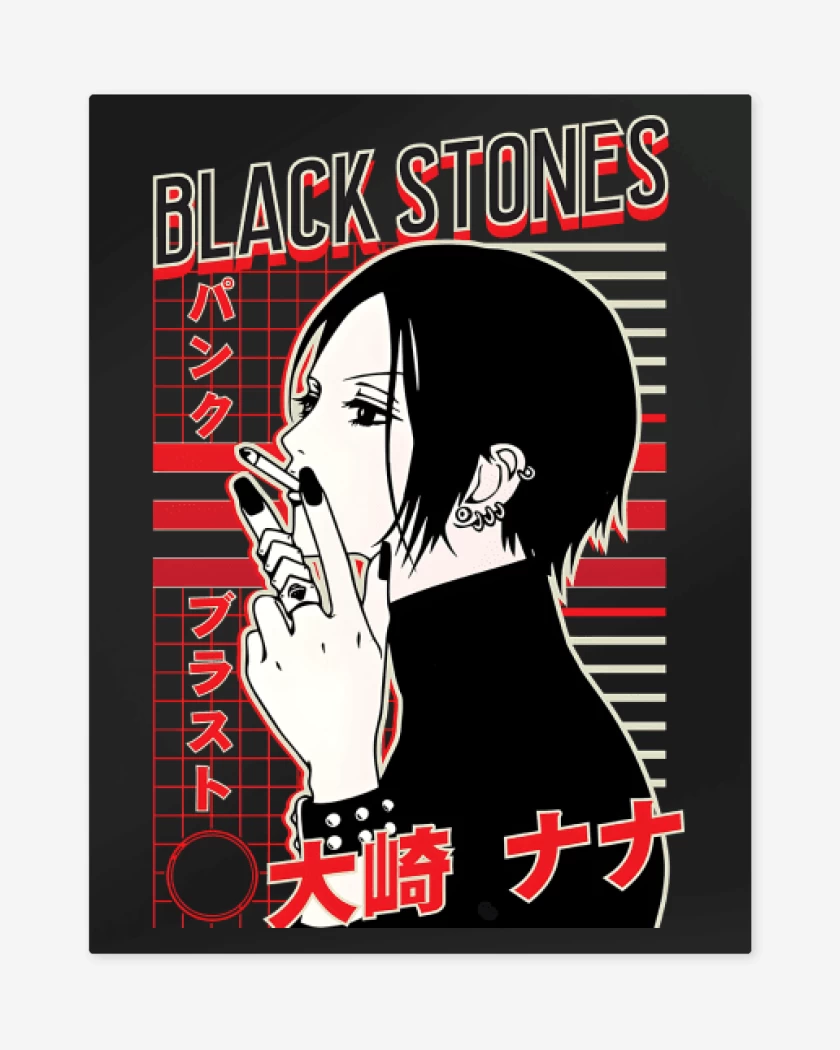 Print metalico Negro de Nana Stone