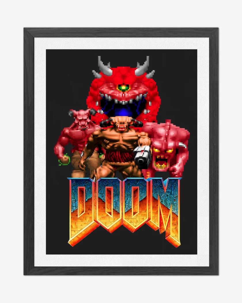 Cuadro decorativo Classic Doom