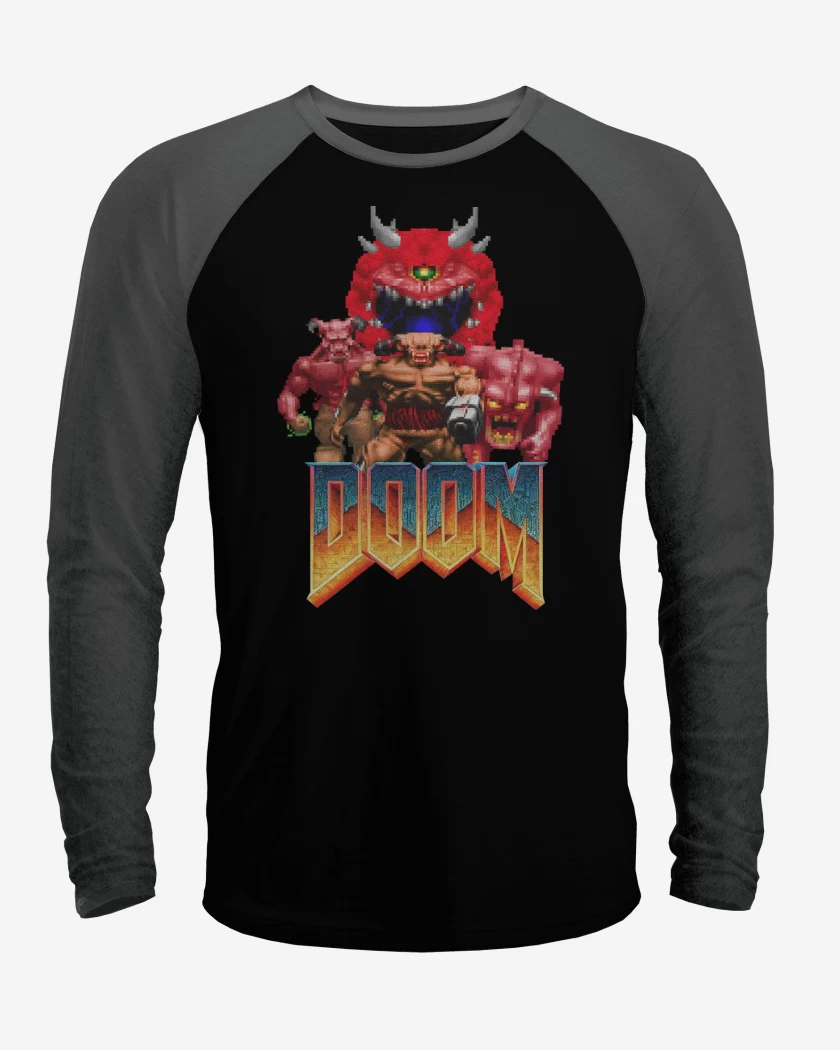Polera Raglan Classic Doom