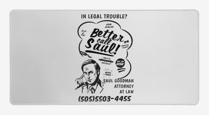 Mouse pad Gamer Call Saul