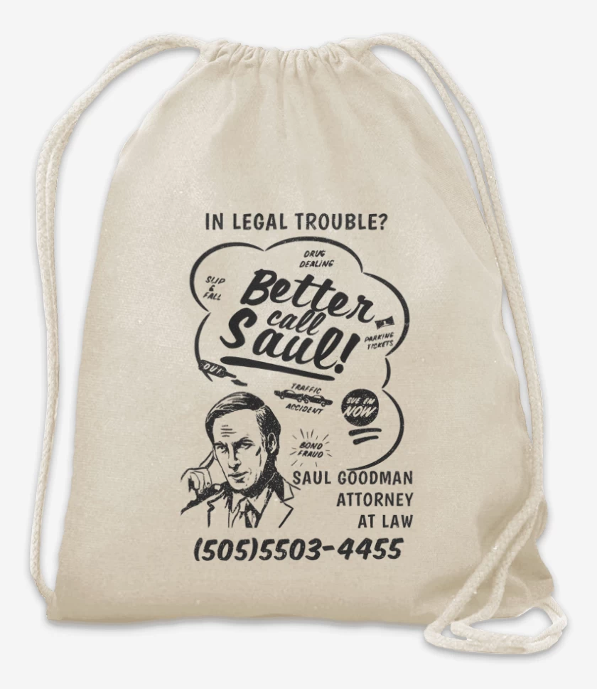 Mochila Blanco de Call Saul