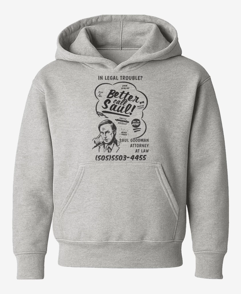 Poleron de niño Gris Melange de Call Saul
