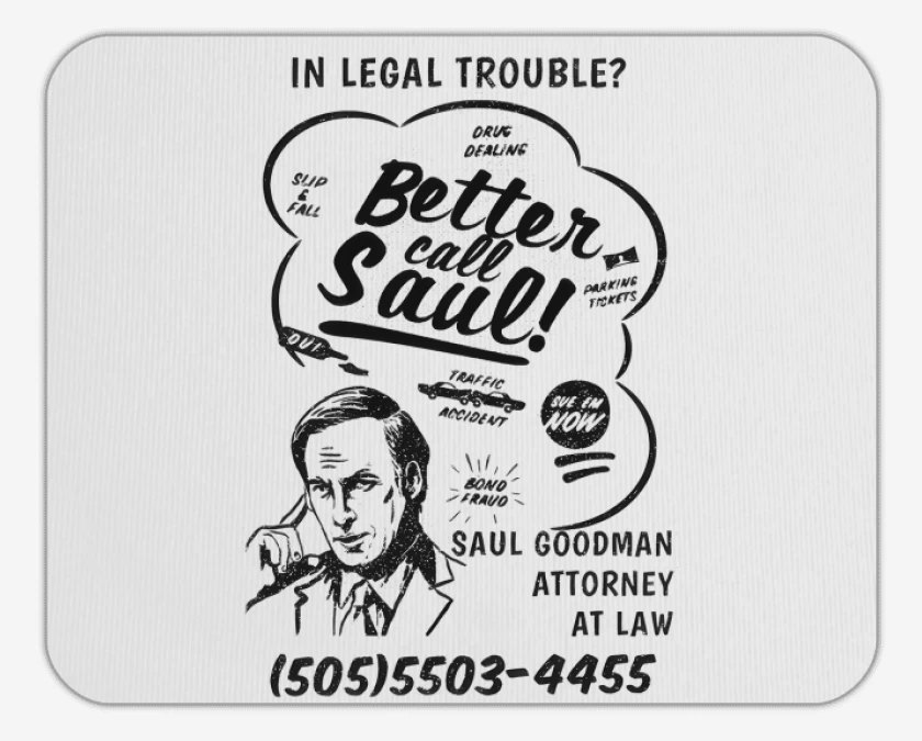Mousepad Call Saul