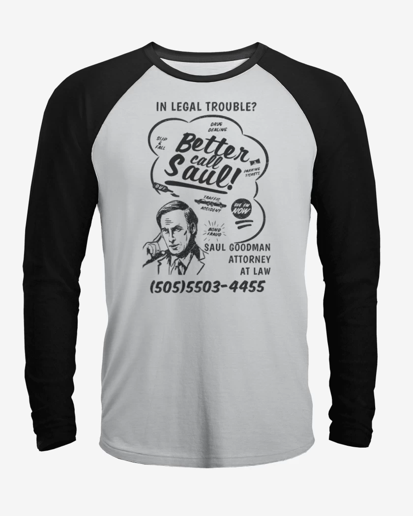 Polera Raglan Call Saul