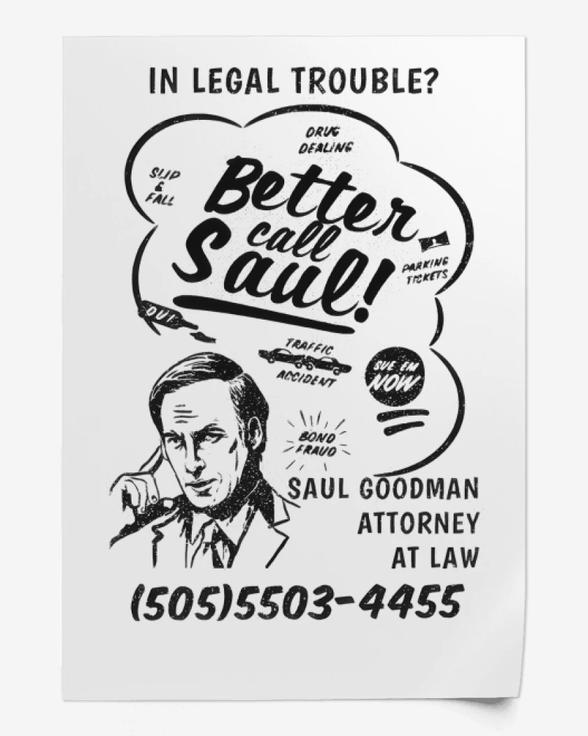 Print Call Saul
