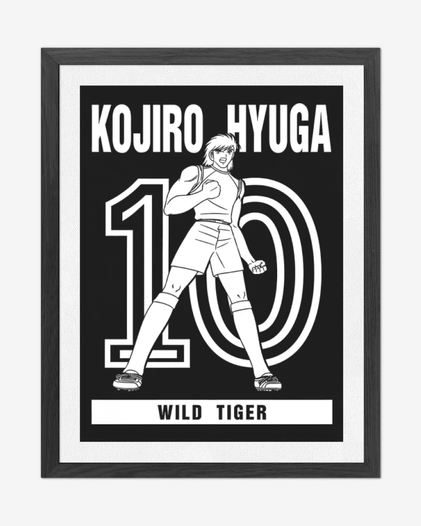 Cuadro decorativo Negro de Hyuga 