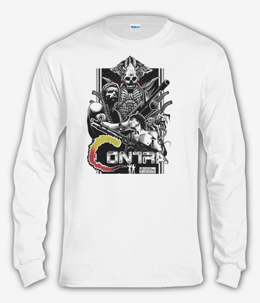 Polera manga larga Blanco de Contra Definitivo