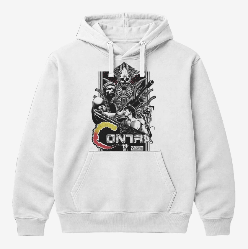 Polerón Canguro Blanco de Contra Definitivo