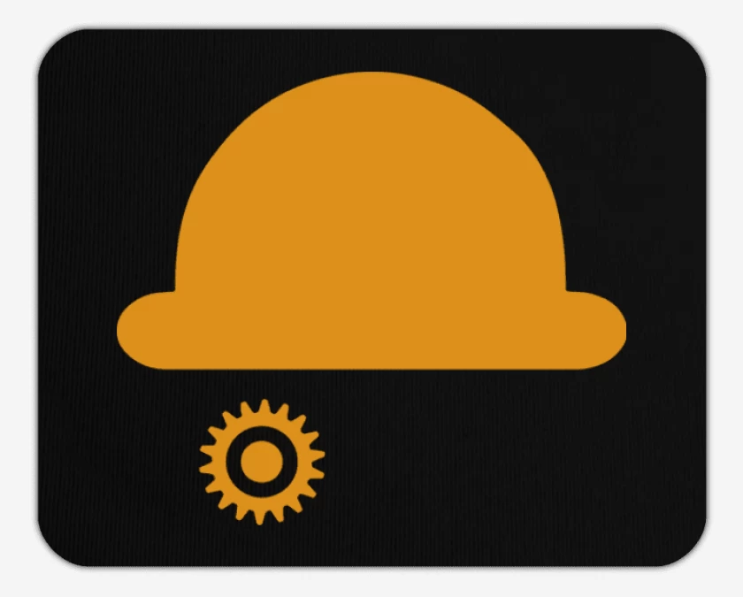 Mousepad Naranja mencanica