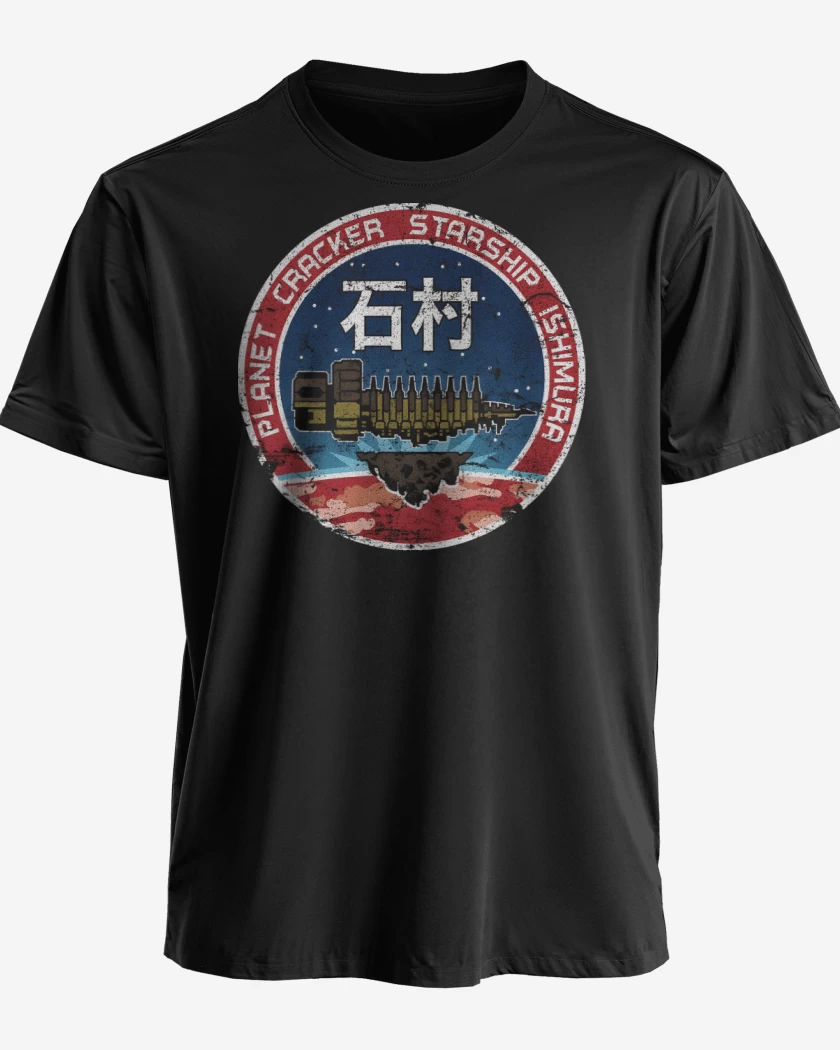 Polera premium Negro de Tripulación Ishimura  