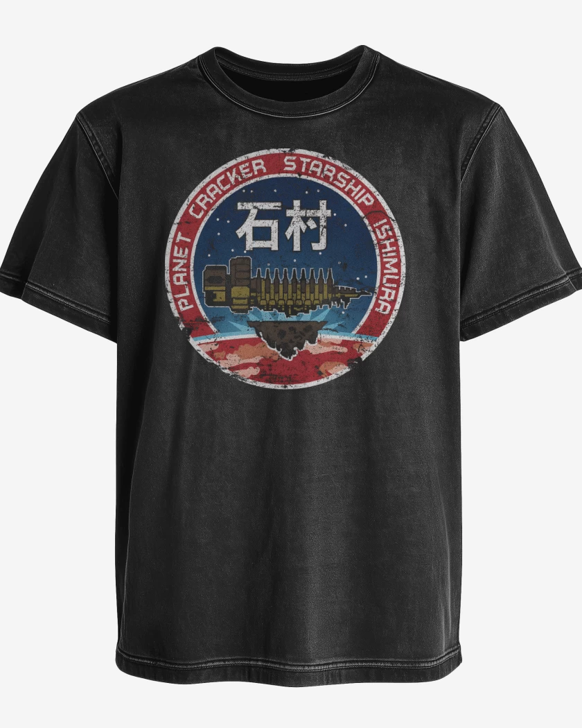 Polera desgastada Tripulación Ishimura  