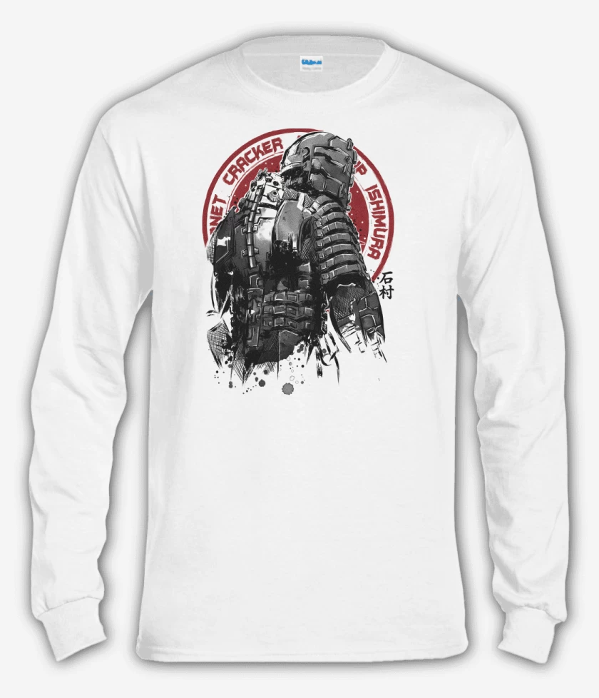 Polera manga larga Blanco de Ingeniero Clarke