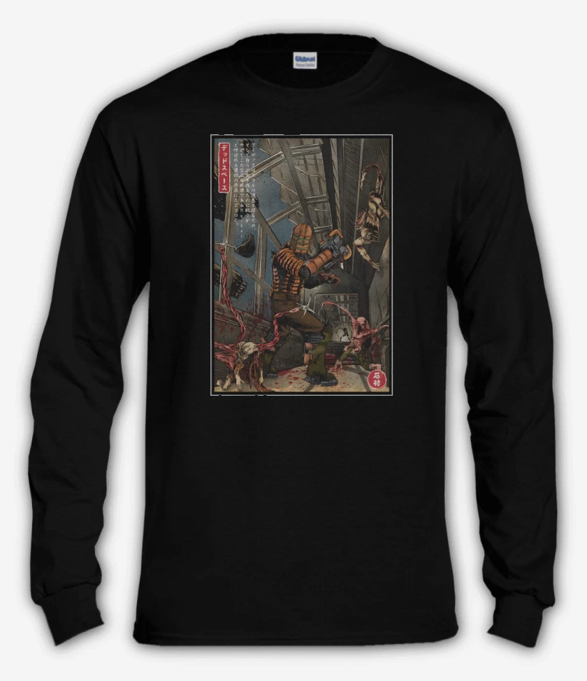 Polera manga larga Sobreviviendo al Ishimura