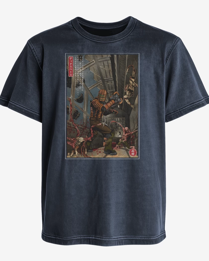Polera desgastada Sobreviviendo al Ishimura