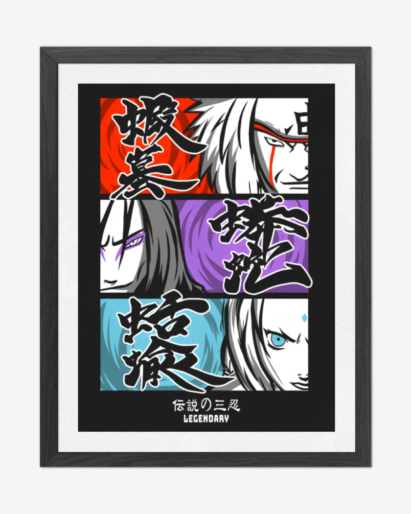 Cuadro decorativo Negro de Senin Legendarios