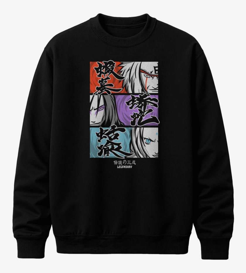 Poleron polo Negro de Senin Legendarios