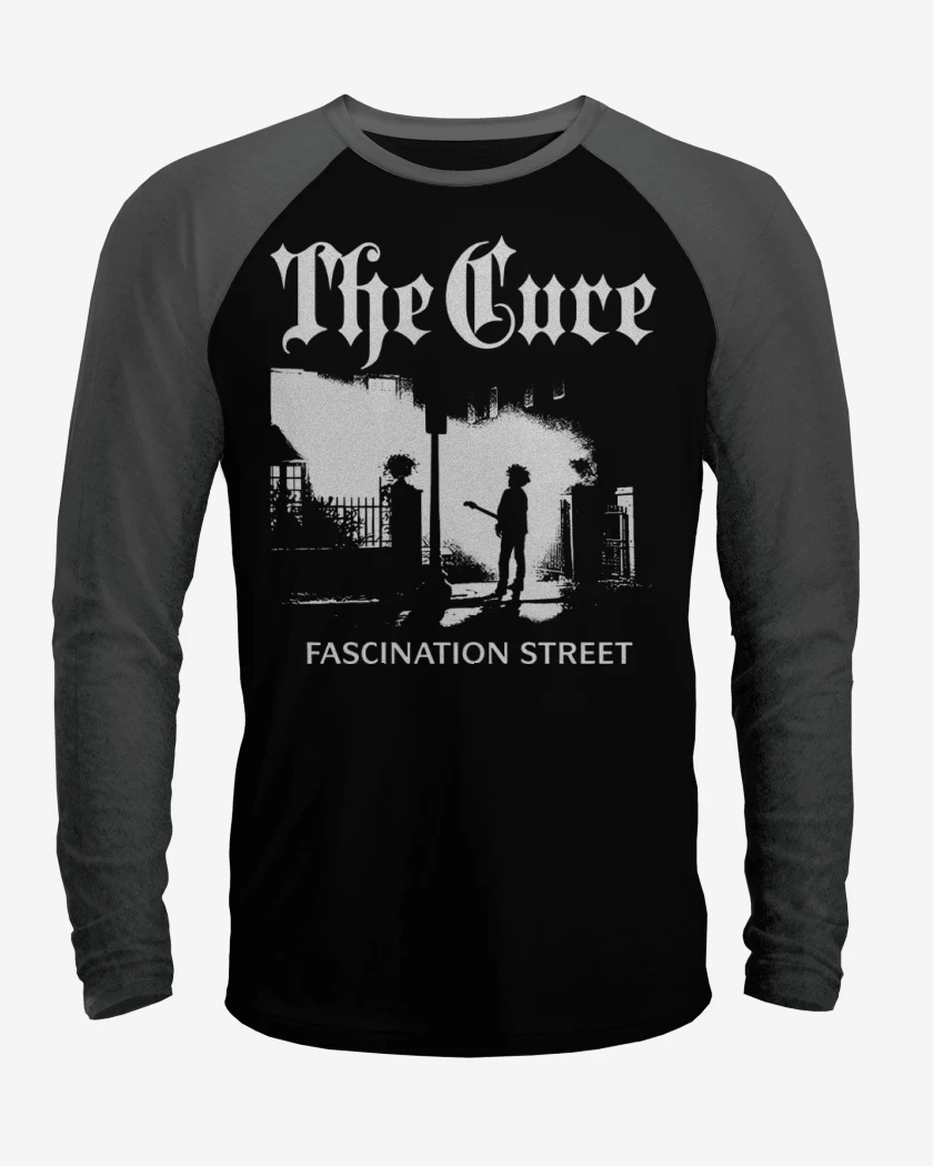 Polera Raglan Negro / Negro Heather de Fascination Street 