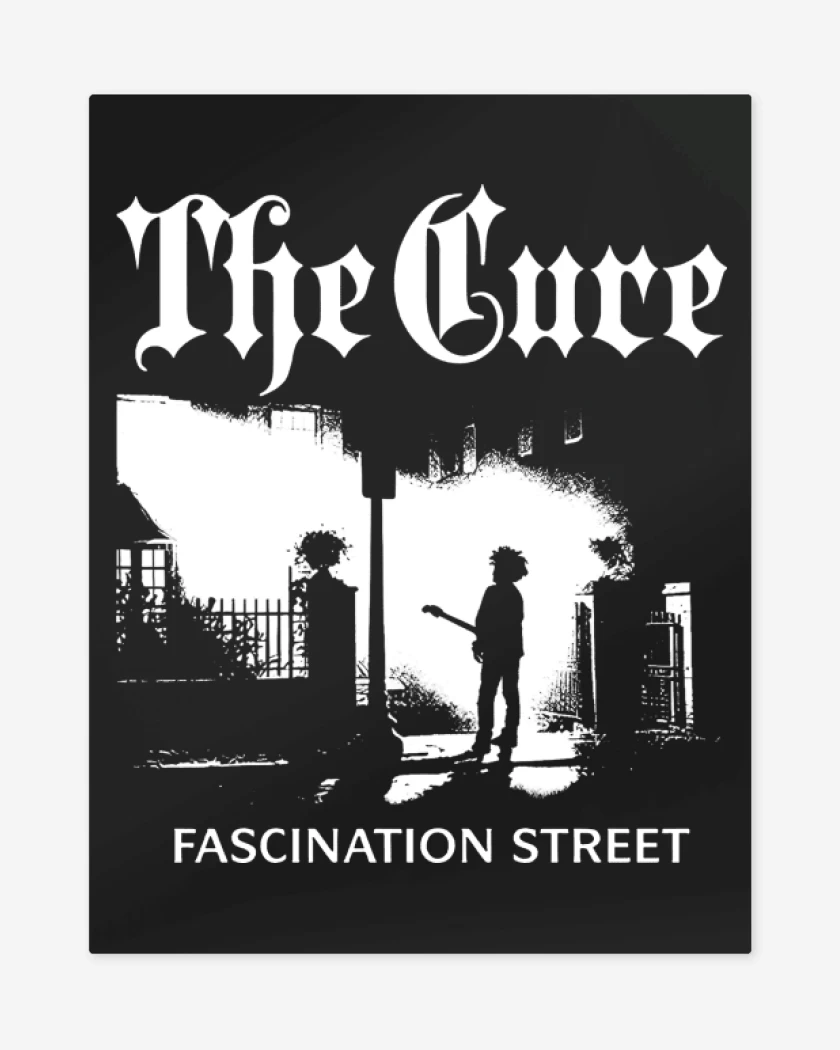 Print metalico Negro de Fascination Street 