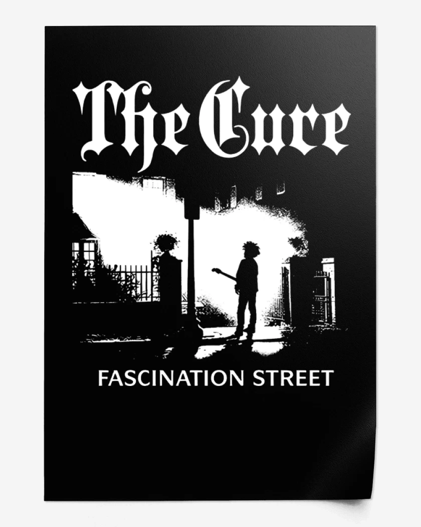 Print Negro de Fascination Street 
