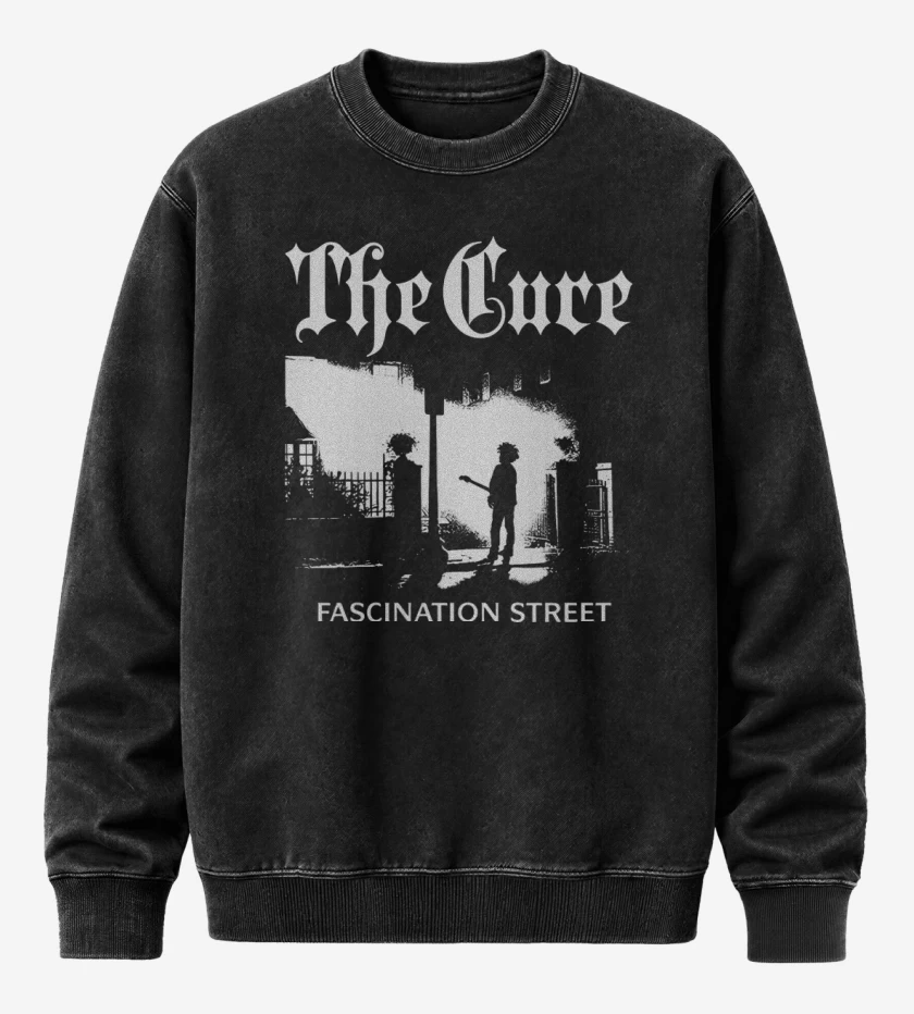 Poleron Polo Acid Wash Negro de Fascination Street 