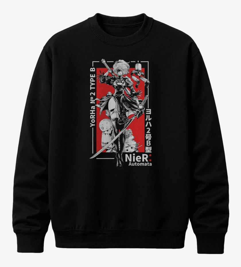 Poleron polo YoRHa
