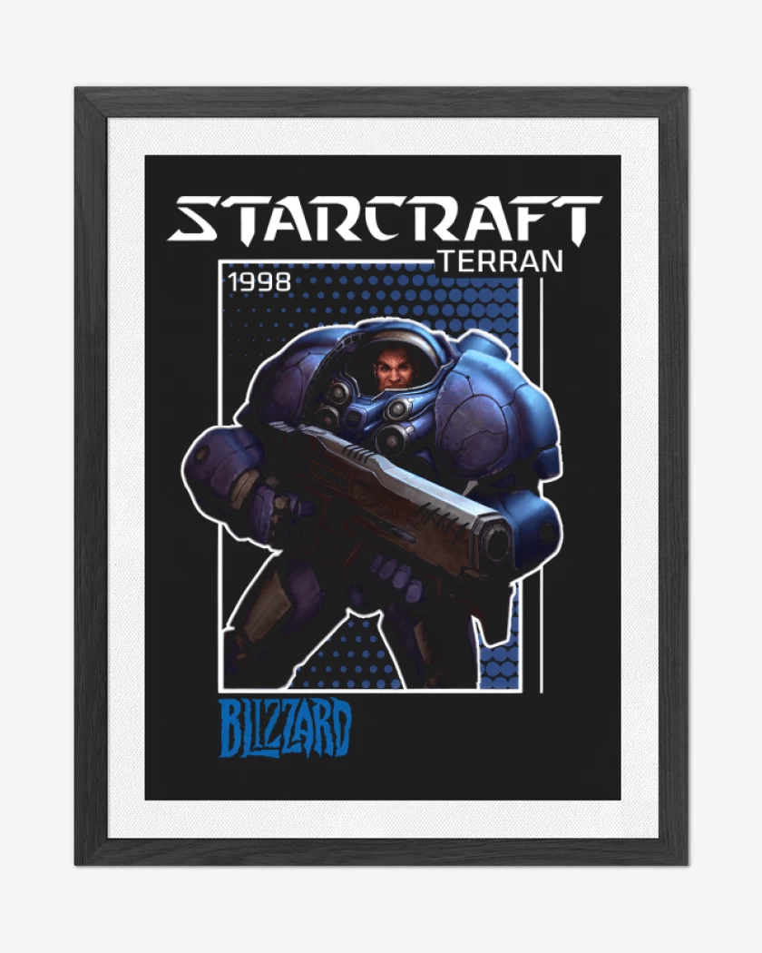 Cuadro decorativo Negro de Terran 