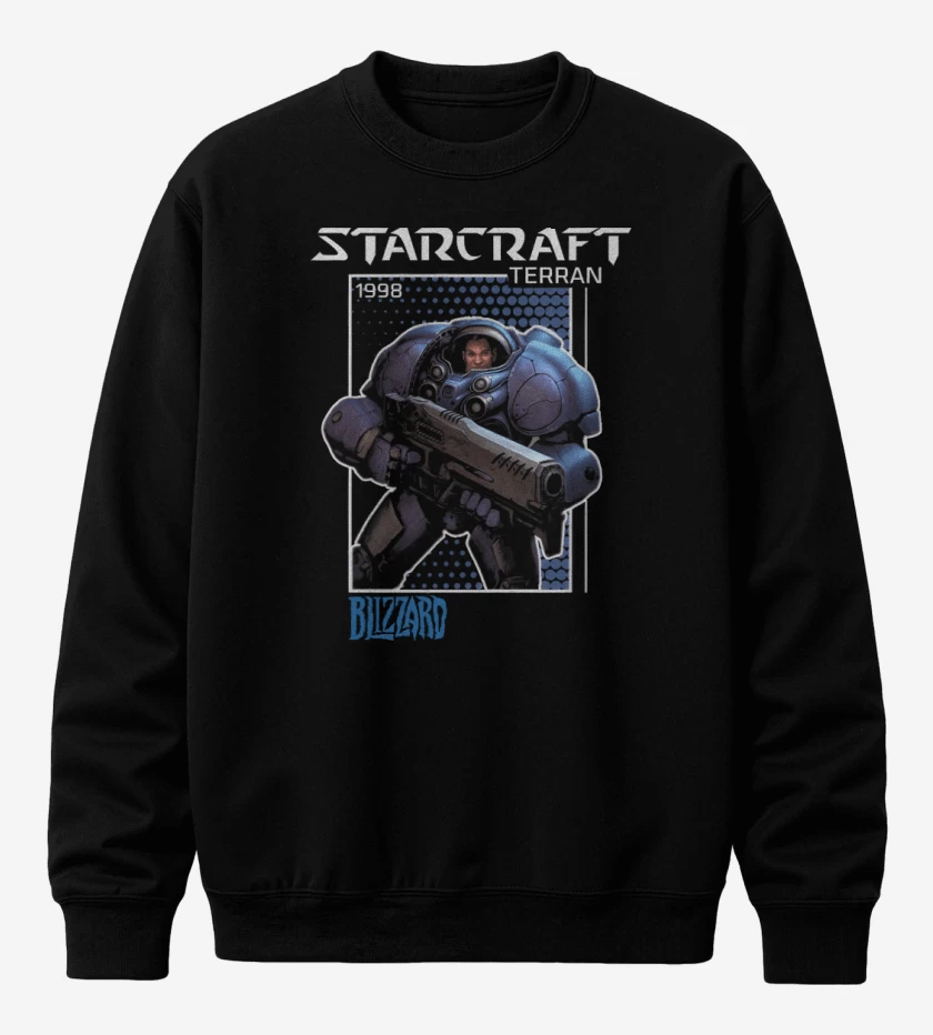 Poleron polo Negro de Terran 