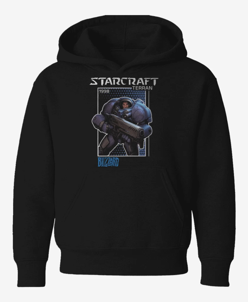Poleron de niño Negro de Terran 