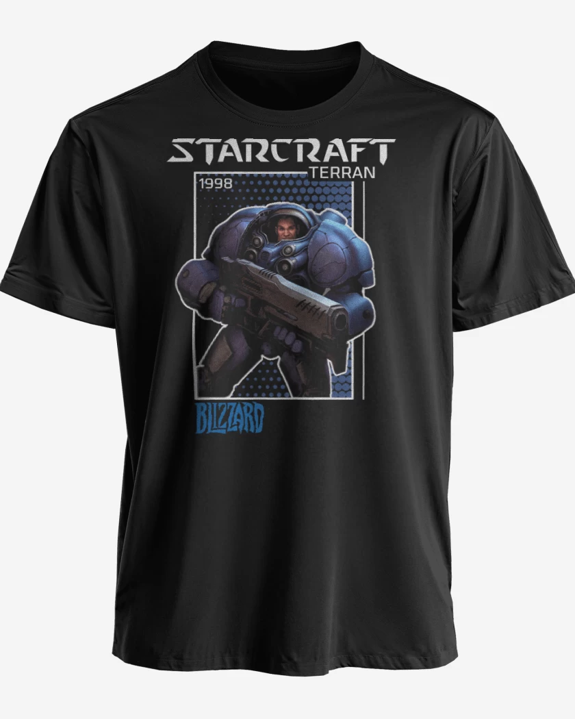 Polera premium Negro de Terran 