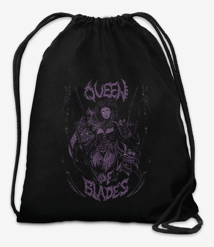 Mochila Negro de Queen of Blades