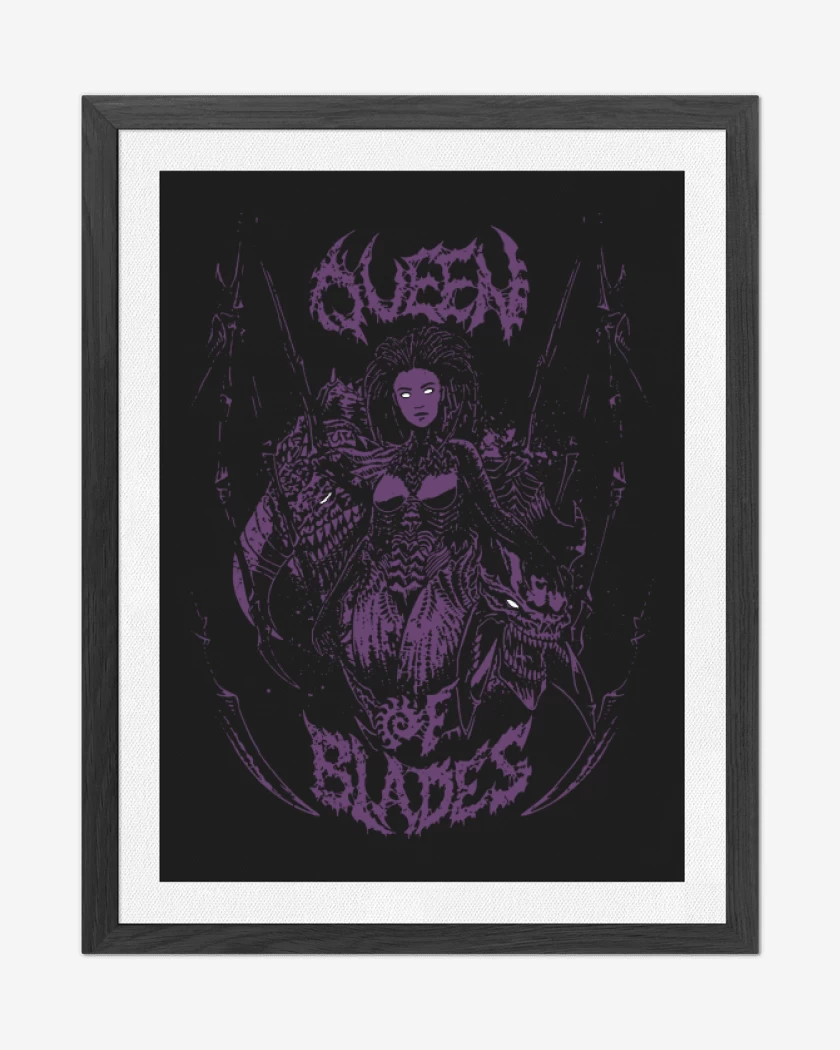 Cuadro decorativo Queen of Blades