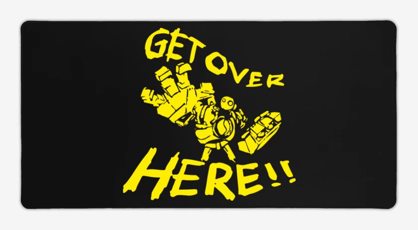 Mouse pad Gamer Negro de Blitz