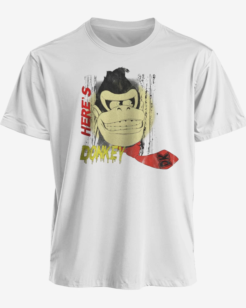 Polera premium Blanco de Heres Donkey