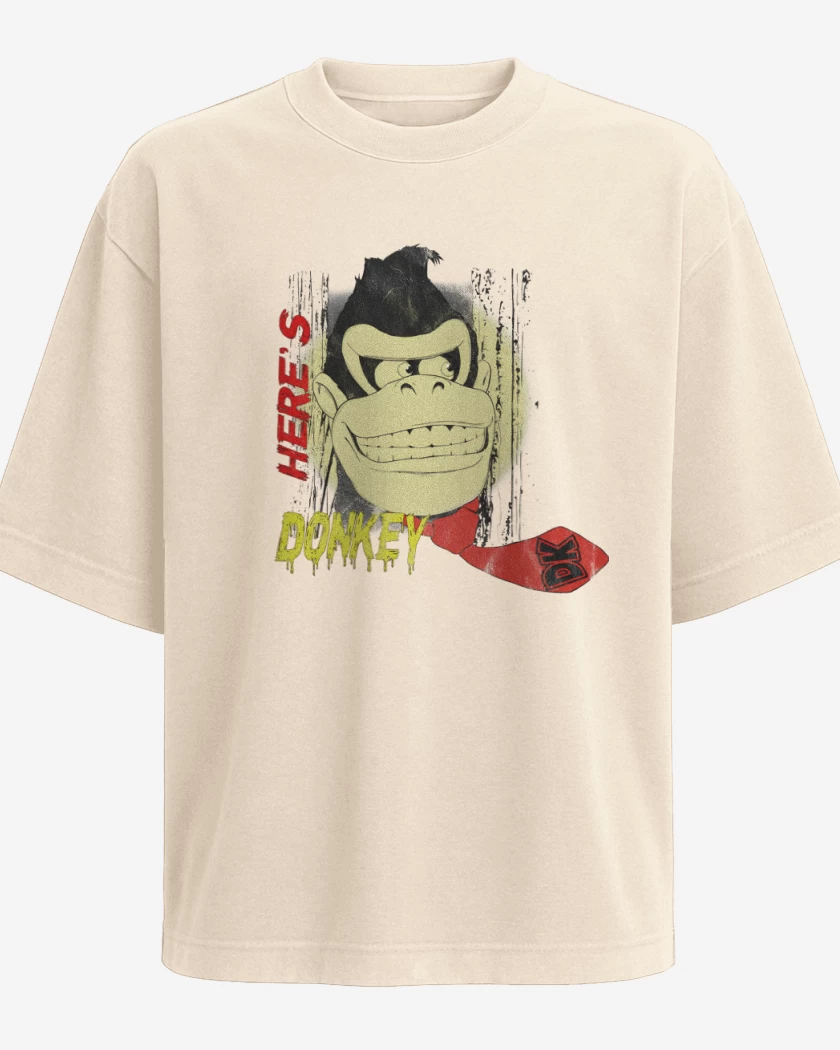 Polera Oversize Heres Donkey