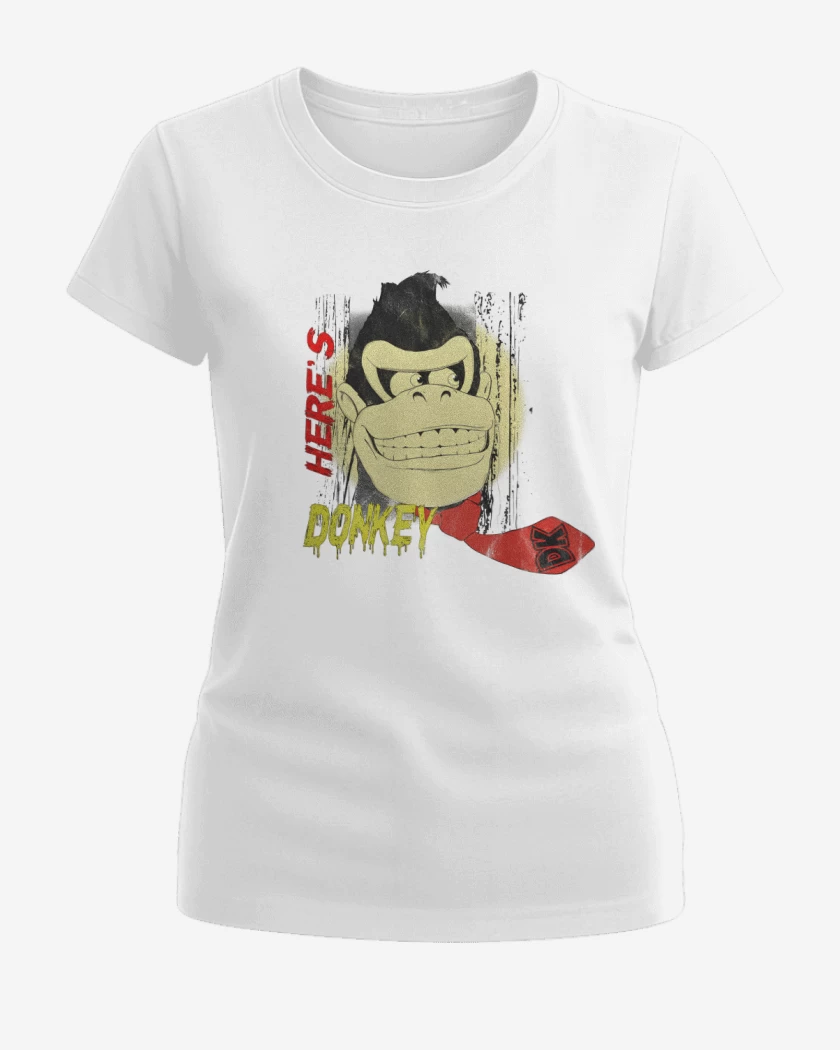 Polera de Mujer Blanco de Heres Donkey