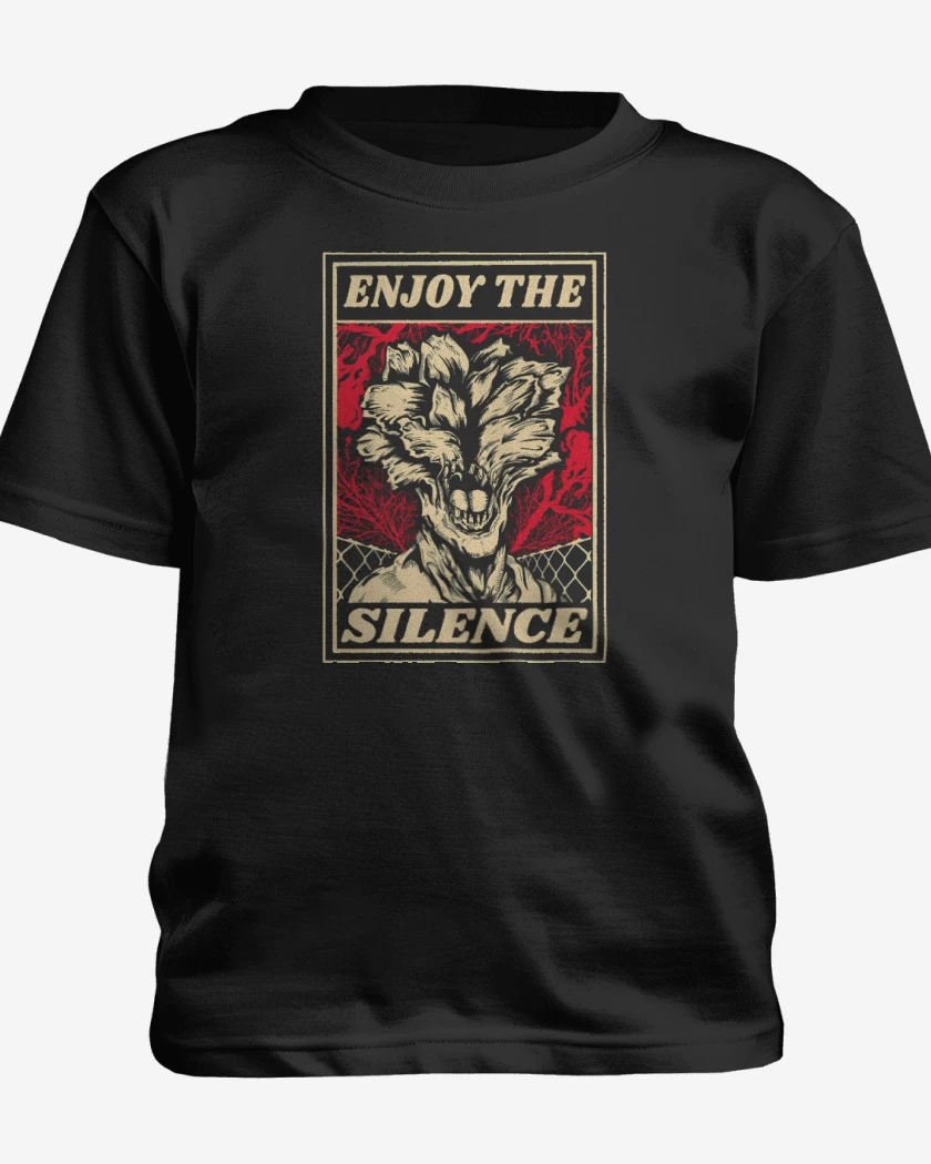 Polera de niño Negro de Enjoy the Silence