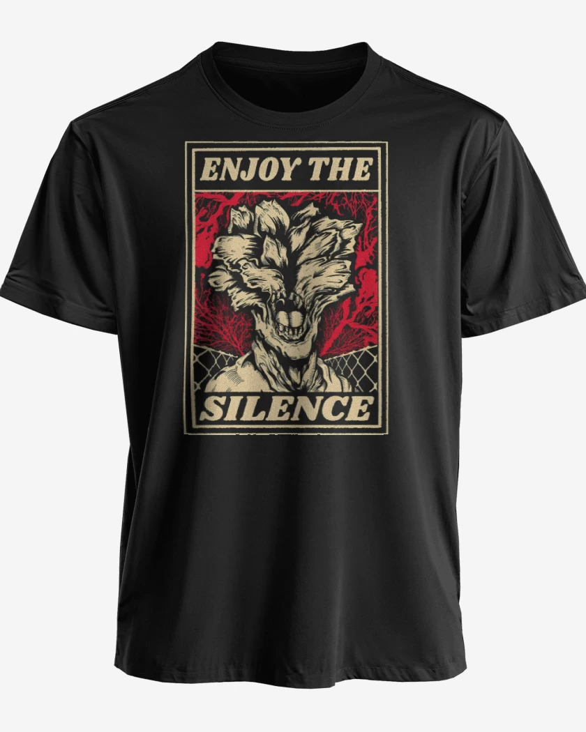 Polera premium Negro de Enjoy the Silence
