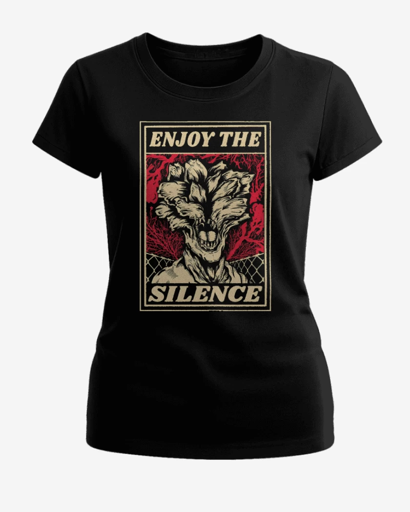 Polera de Mujer Negro de Enjoy the Silence