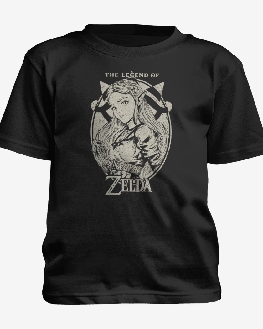 Polera de niño Negro de La Leyenda de Zelda