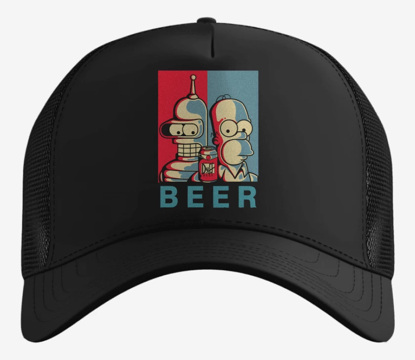 Gorro Beer Groening