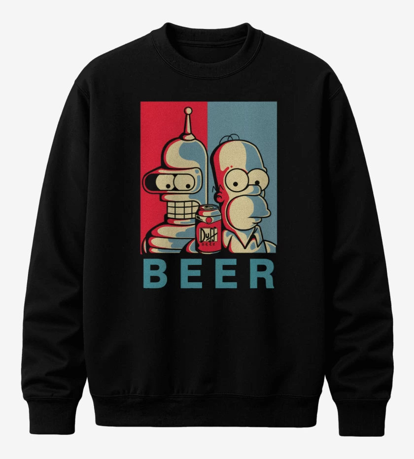 Poleron polo Beer Groening