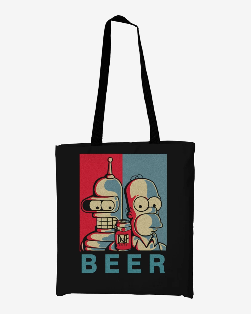 Totebag Beer Groening