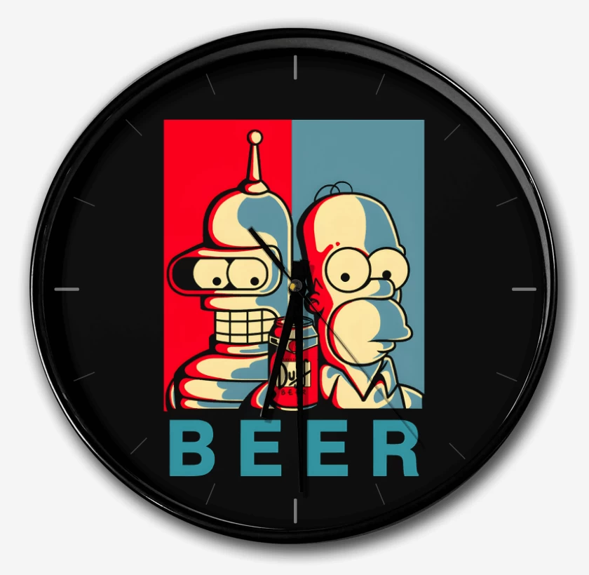 Reloj Beer Groening