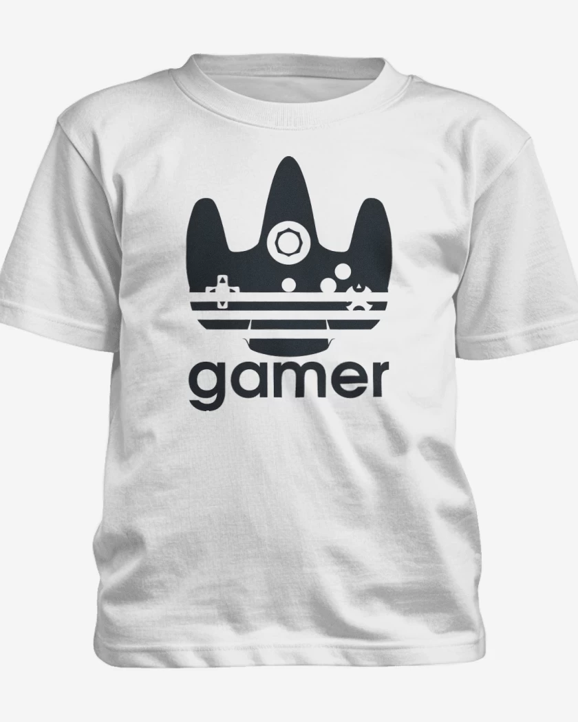 Polera de niño Blanco de Gamerboy