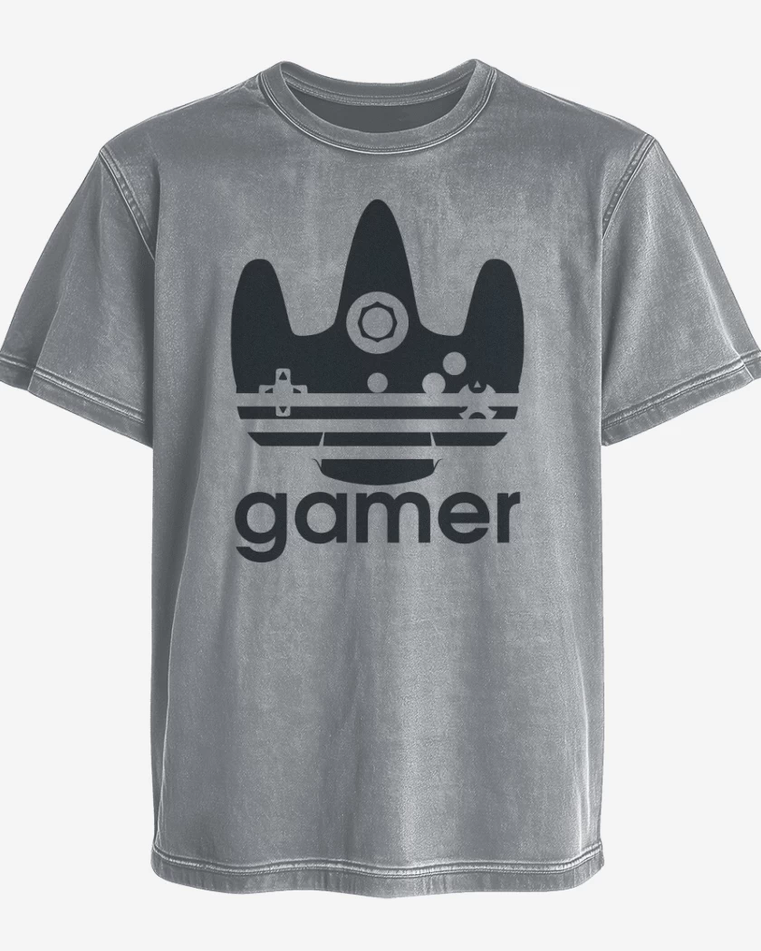 Polera desgastada Gamerboy