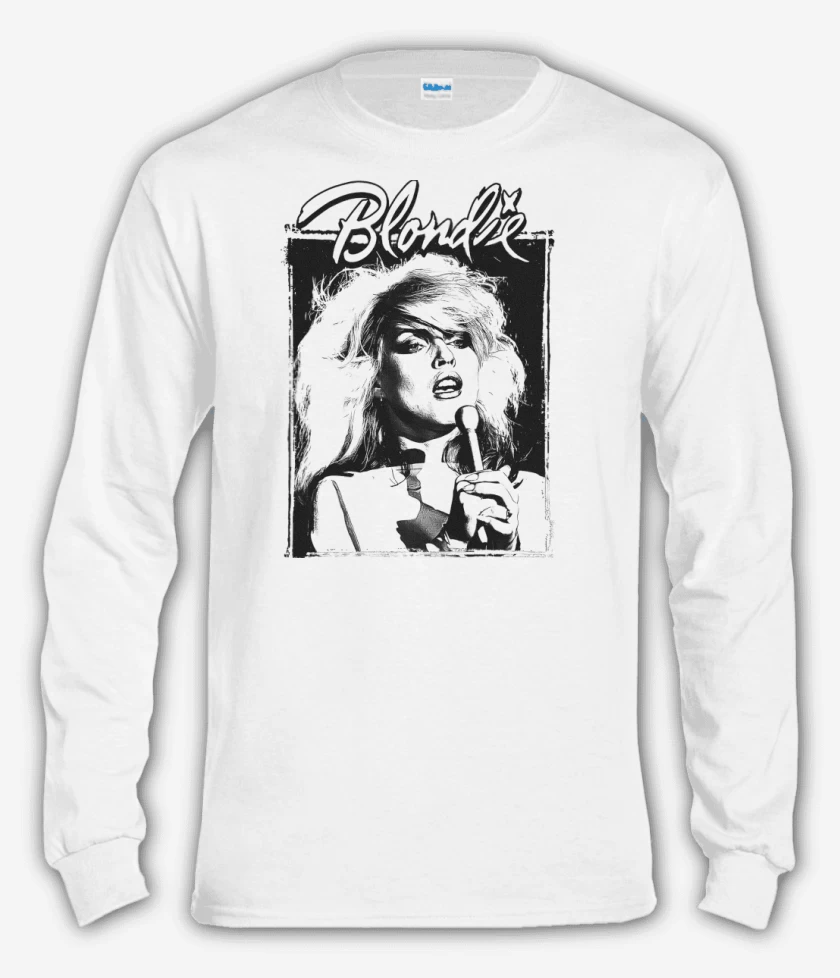 Polera manga larga Blanco de Blondie II