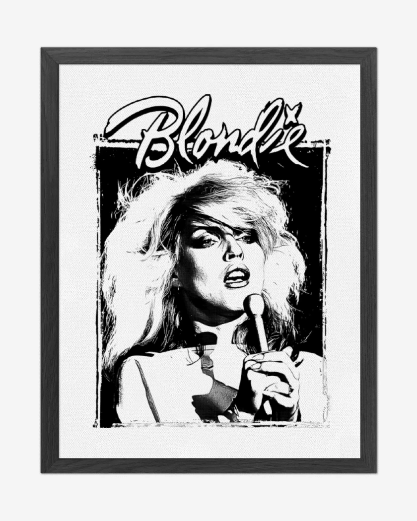 Cuadro decorativo Blanco de Blondie II